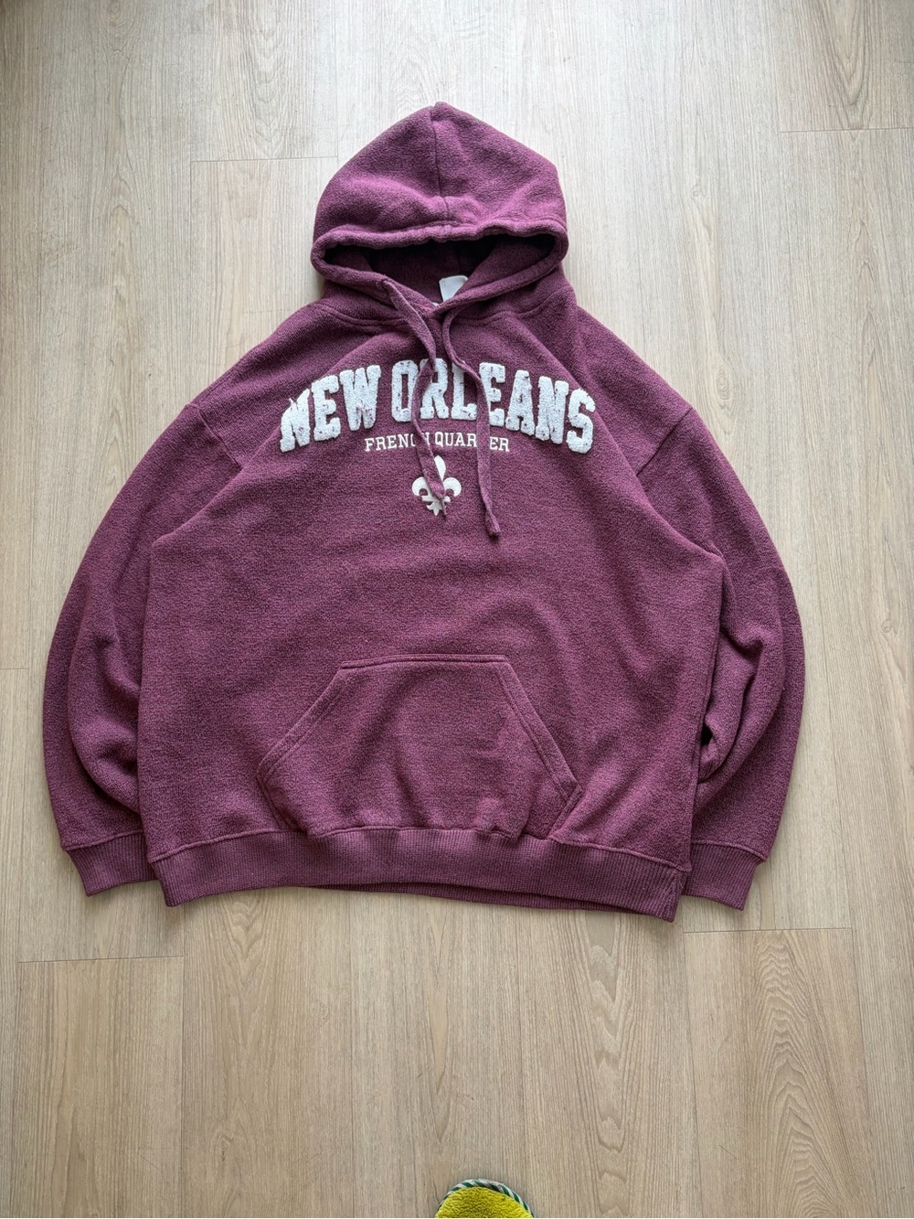 Mauve New Orleans French Quarter Pullover Hoodie